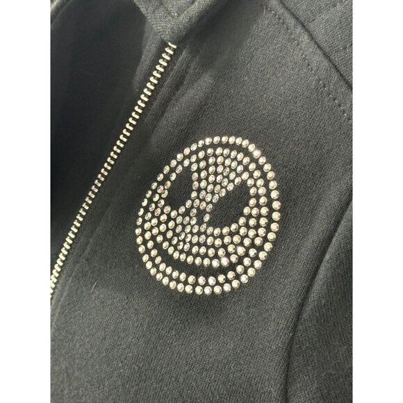 Disney Parks Nightmare Before Christmas Jack Skellington Moto Jacket Size M - Picture 5 of 11